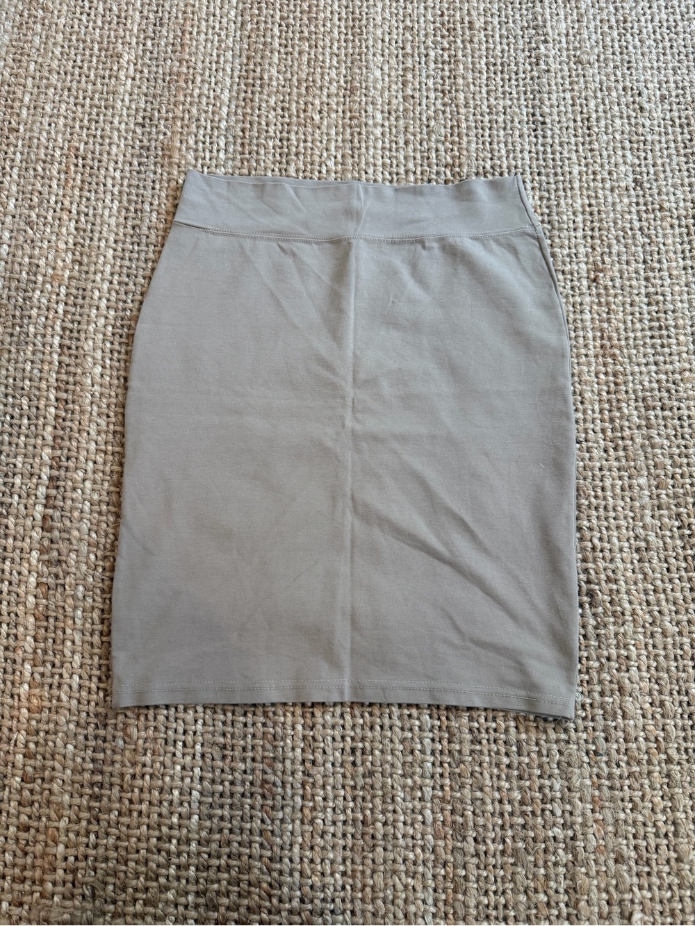 Marshalls Taupe Stretch Pencil Skirt